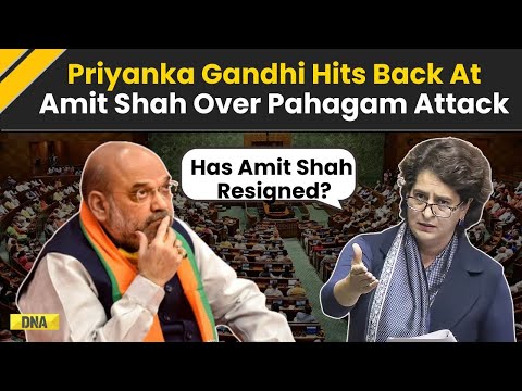 Operation Mahadev: Priyanka Gandhi Asks Govt To Take Responsibility For Pahalgam Attack | Parliament