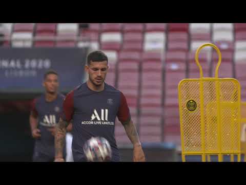 ENTRAINEMENT VEILLE DE FINALE DE CHAMPIONS LEAGUE 23/08