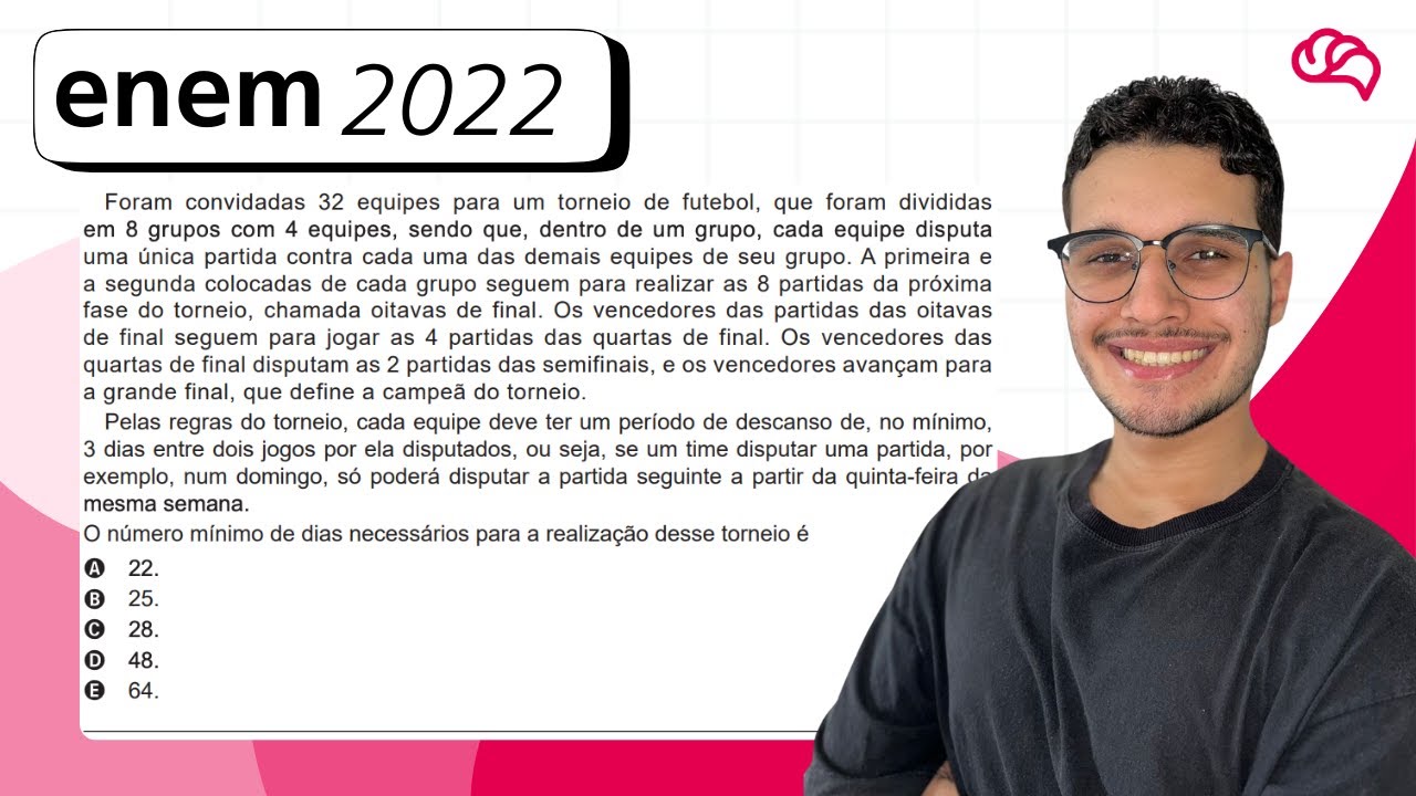 Resolução em Vídeo — Questão 140 ENEM 2022