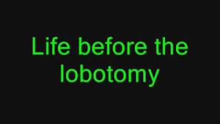 Green day- Before the lobotomy lyrics