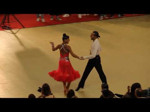 Tomas BOLDIS & Angelina MOSA, Solo ChaCha - Championnat de France Latine 2024, Finale Adulte