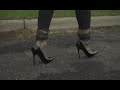 Black Jimmy Choo Anouk Pumps With Black Stockings Luxuryshoes Heels Jimmychoo Stockings