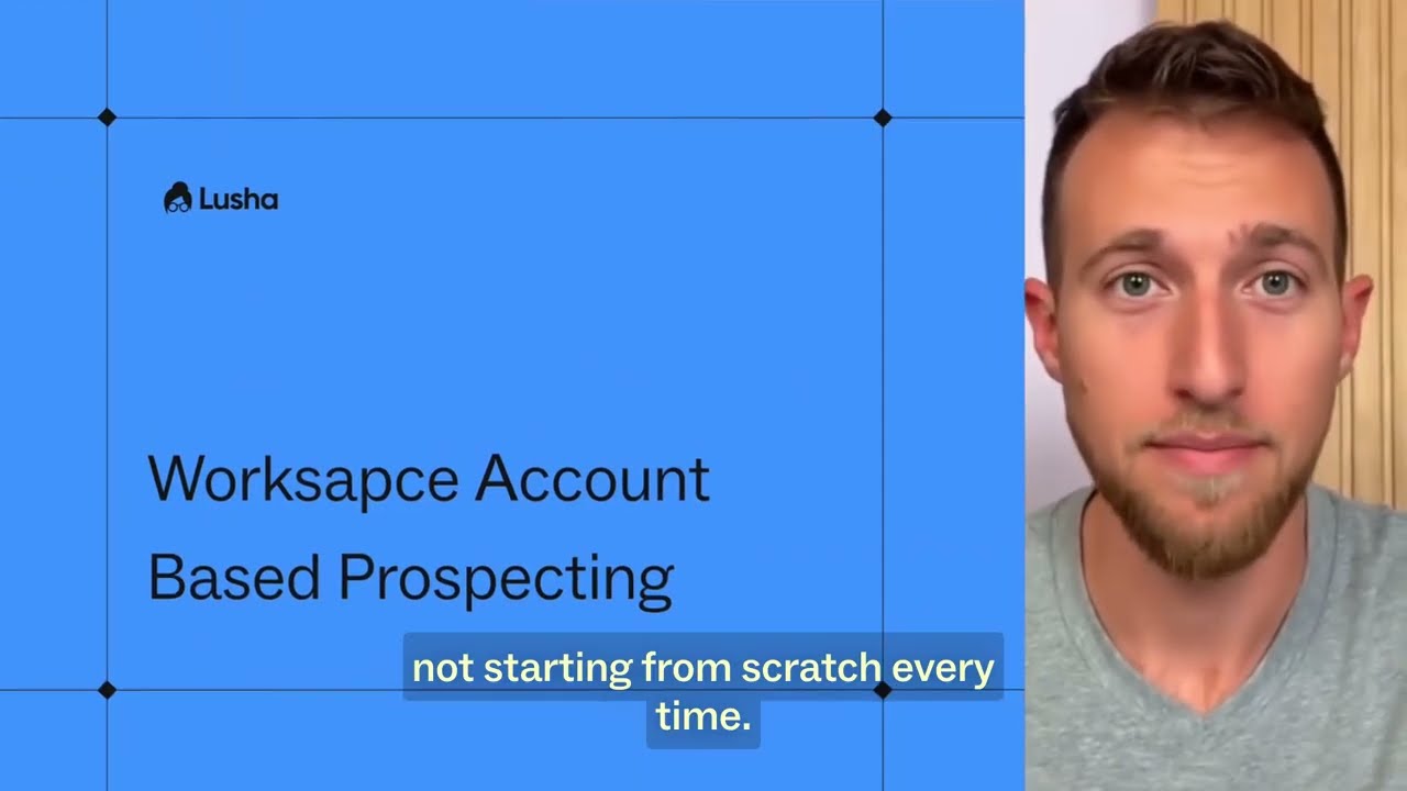 Account based prospecting in workspace