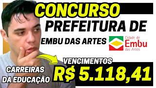 CONCURSO PREFEITURA DE EMBU DAS ARTES 2026