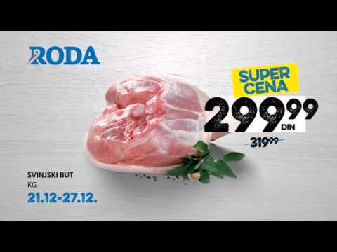 Roda pijaca: mega praznična ponuda 21-27.12.2015.