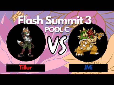 Flash Summit 3: Pool C - TillurMan (Fox) vs JMi (Bowser, DK, Sandbag)