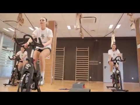 Mistrzynie Polski - zawodniczki MKS Selgros Lublin w SPA Orkana w Lublinie