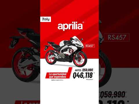 Reel audiovisual de Aprilia