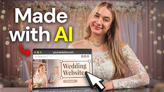 How to make a wedding website with AI that actually feels like you
