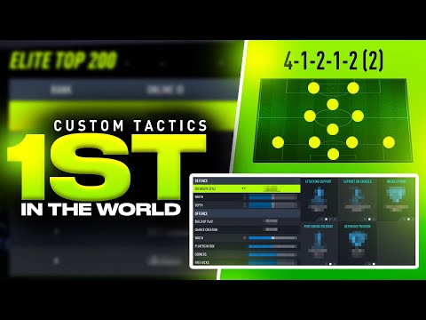 1ST IN THE WORLD POST-PATCH CUSTOM TACTICS 41212(2) | FIFA 22 ULTIMATE TEAM