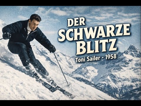 Der schwarze Blitz (1958) – Toni Sailer | Deutscher Sport-, Heimat- & Liebesfilm ⛷️🎬
