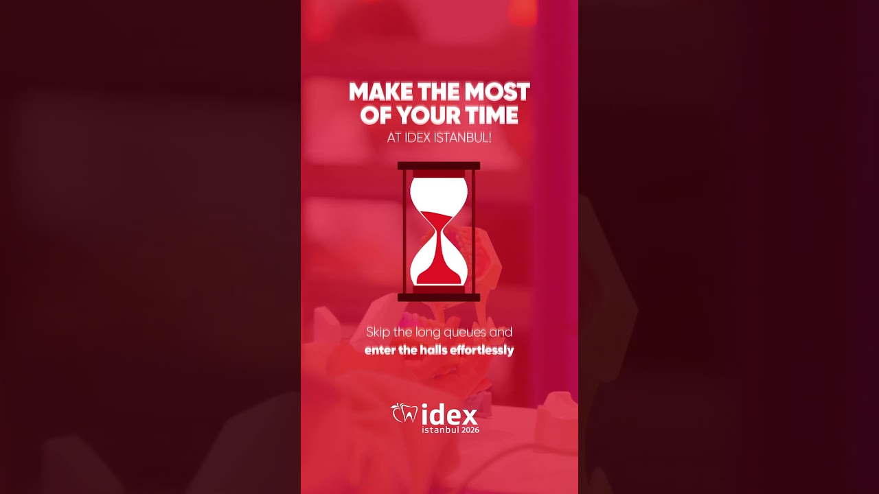 Make your IDEX Istanbul experience smoother from the very first step! ✨