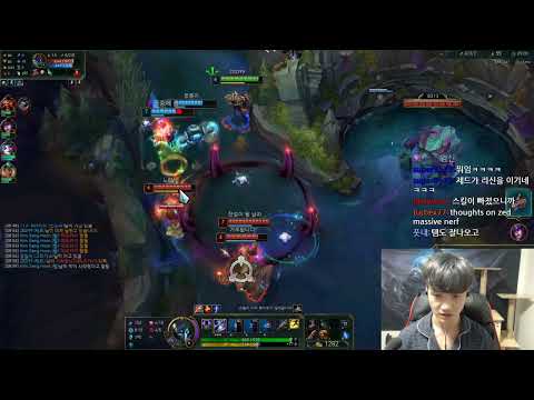ZED99 PLAYS ZED VS LEESIN - KR GRANDMASTER PATCH 12.1