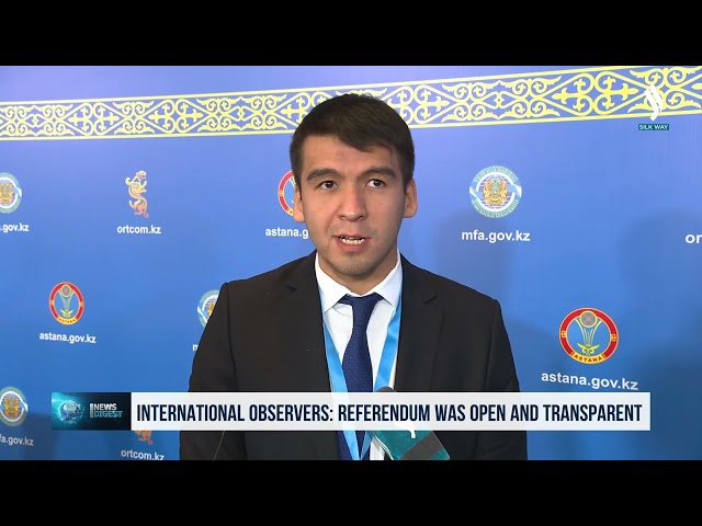 Эл аралык байкоочулар: Референдум ачык-айкын өттү