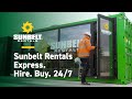 Equipment on demand with Sunbelt Rentals Express