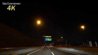 preview picture of video '[4K Ultra HD]  TOKYO Midnight highway drive shot with LUMIX DMC-GH4(Low light test)'