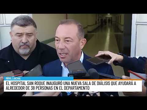 Jáchal inauguró su sala de diálisis: 38 familias dejarán de viajar 4.000 km al mes