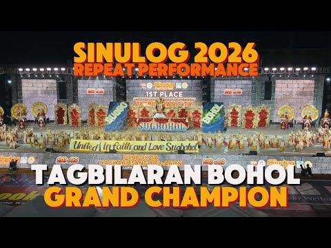 SINULOG 2026 | GRAND CHAMPION | TAGBILARAN CITY BOHOL