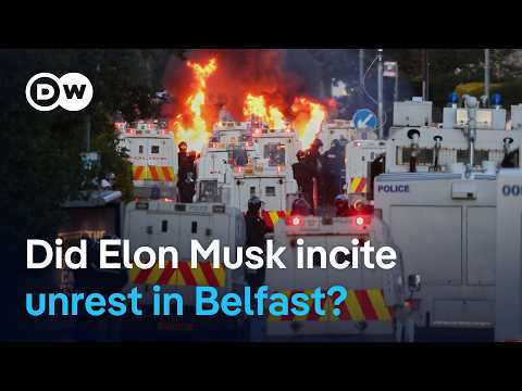 Elon Musk moves against German broadcaster ZDF after riot report | DW News