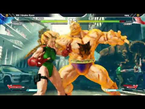 WNF Wednesday Night Fights 1.2 SFV - RB | Snake Eyez (Zangief) vs npg (Cammy)