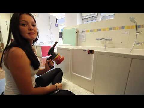 Material der Magicbad® Wannentür - Solid Surface