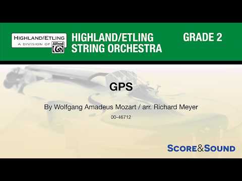 GPS, arr. Richard Meyer – Score & Sound