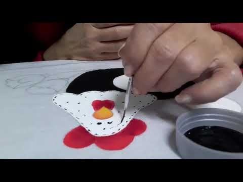 Aula de pintura em tecido... produção e distração para essa #quarentena