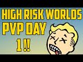 High Risk PVP Worlds First Impression !! - Fallout 76