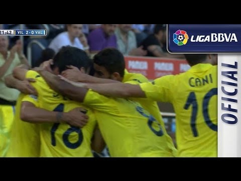 Golazo de Hernán Pérez (2-0) en el Villarreal CF-Valencia CF