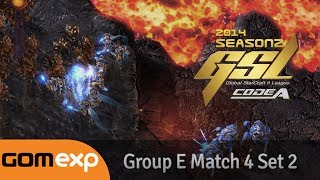 preview picture of video 'Code A Group E Match 4 Set 2, 2014 GSL Season 2 - Starcraft 2'