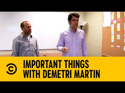 The Most Awkward Interview Ever | Important Things With Demetri Martin