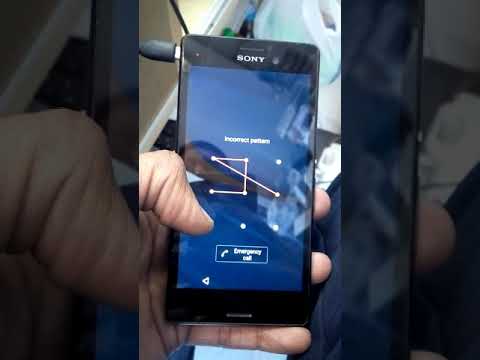 Hard Reset any Sony Xperia ,Remove password ,pattern