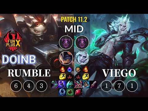 FPX Doinb Rumble vs Viego Mid - KR Patch 11.2