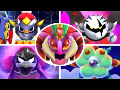 Kirby Triple Deluxe - All Bosses + True Arena
