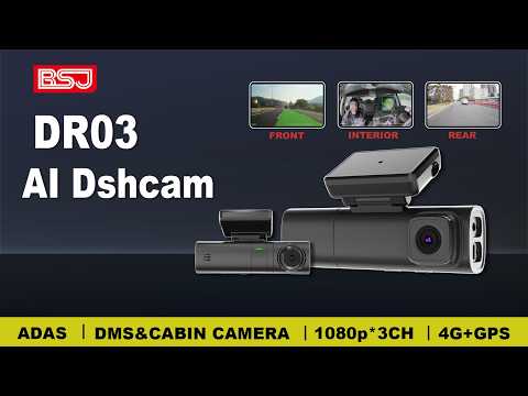 BSJ New Mini AI Dashcam DR03
