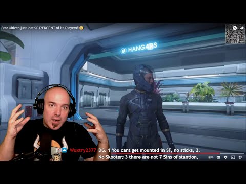 DG REACTS to Star Citizen just lost 90 PERCENT of it's Players!!