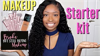 Beginner Makeup Tips &amp; Starter Makeup Kit | Drugstore Products for Women of Color