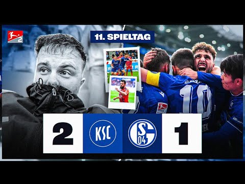 LAST MINUTE BREAK 💔 So much bad luck!! 🤬 Karlsruhe vs Schalke 04 STADIUM VLOG 🏟