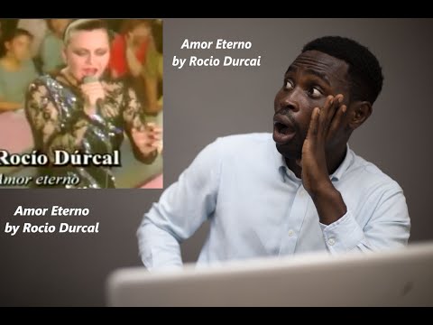 MY FIRST TIME HEARING Rocío Dúrcal - Amor eterno REACTION!!!😱