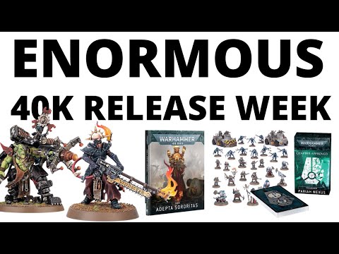 HUGE 40K Release Week - Game Update, Two Codexes, Battleforce, Character Minis + More!
