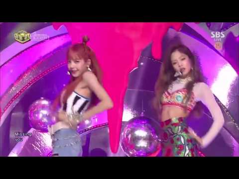 BLACK PINK  (AS IF IT'S YOUR LAST)' SBS Inkigayo
