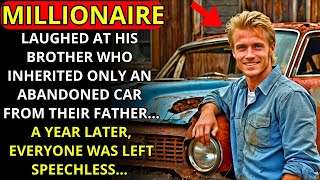 A MILLIONAIRE LAUGHED AT HIS BROTHER, WHO INHERITED AN ABANDONED CAR FROM THEIR FATHER...