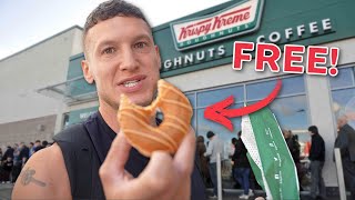 Only eating FREE FOOD in London for 24 hours…