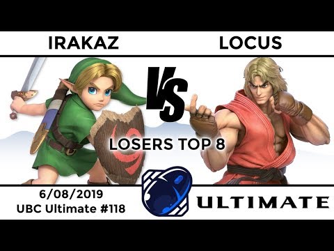 UBC Ultimate #118: LR4 - Irakaz (Young Link) vs TGS|Locus (Ken)
