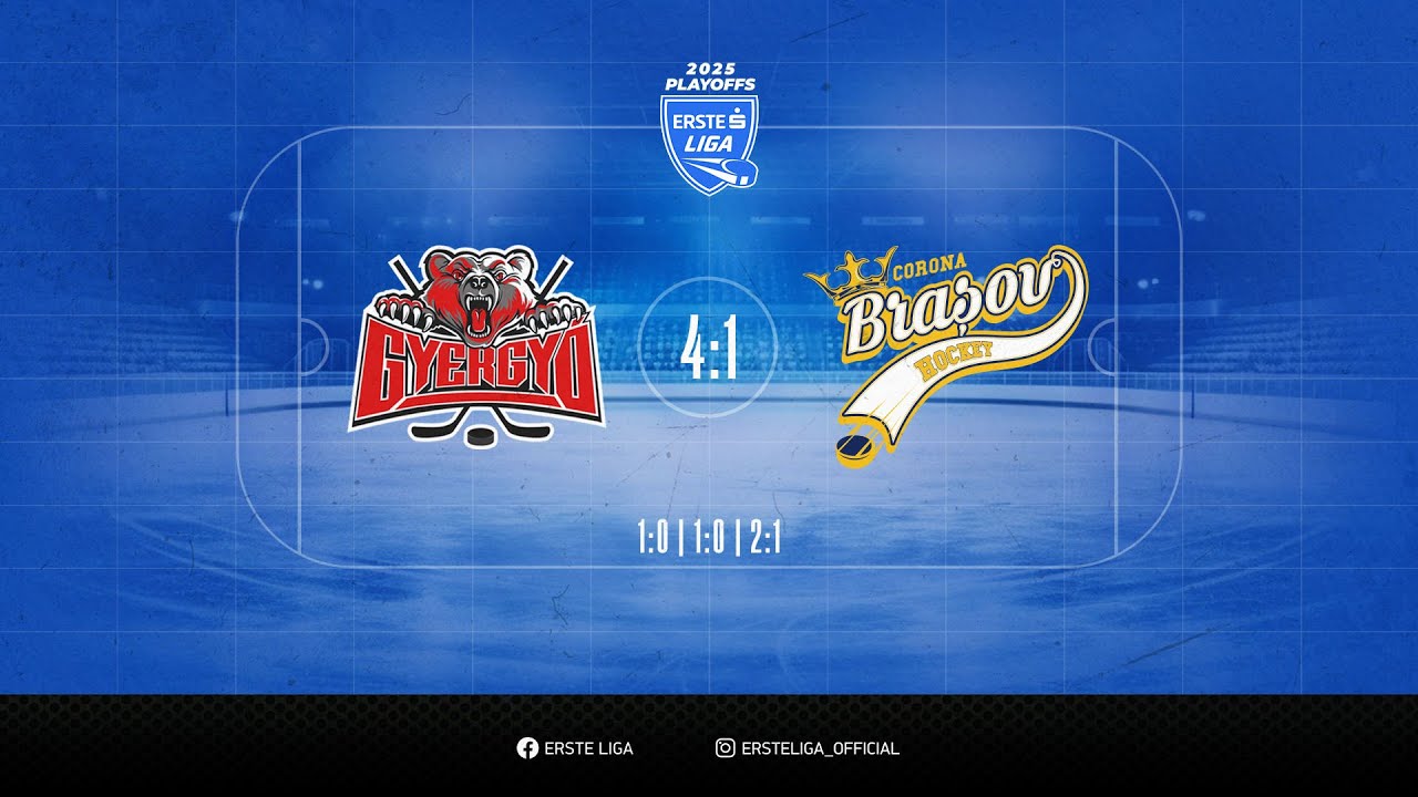 Erste Liga elődöntő: Gyergyói Hoki Klub–Brassói Corona 4–1