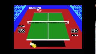 Ping Pong MSX