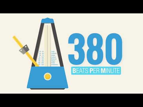 380 BPM Metronome | The BLuetiFuLL MeTRoNoME