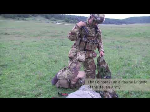 Saber Junction 2019 Italian Army Paratroopers, Folgore Brigade