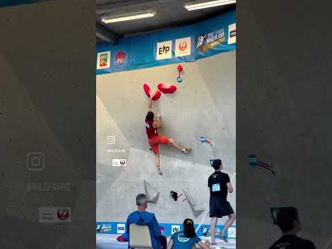 World cup boulder - Brixen #bouldering #competition #worldcup  #ifsc