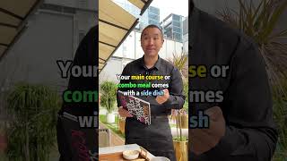 Restaurant English: What does "On the side" mean?